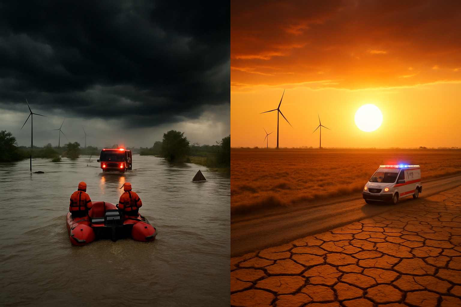 Global Climate Emergency Intensifies as Extreme Weather Batters Northern Europe