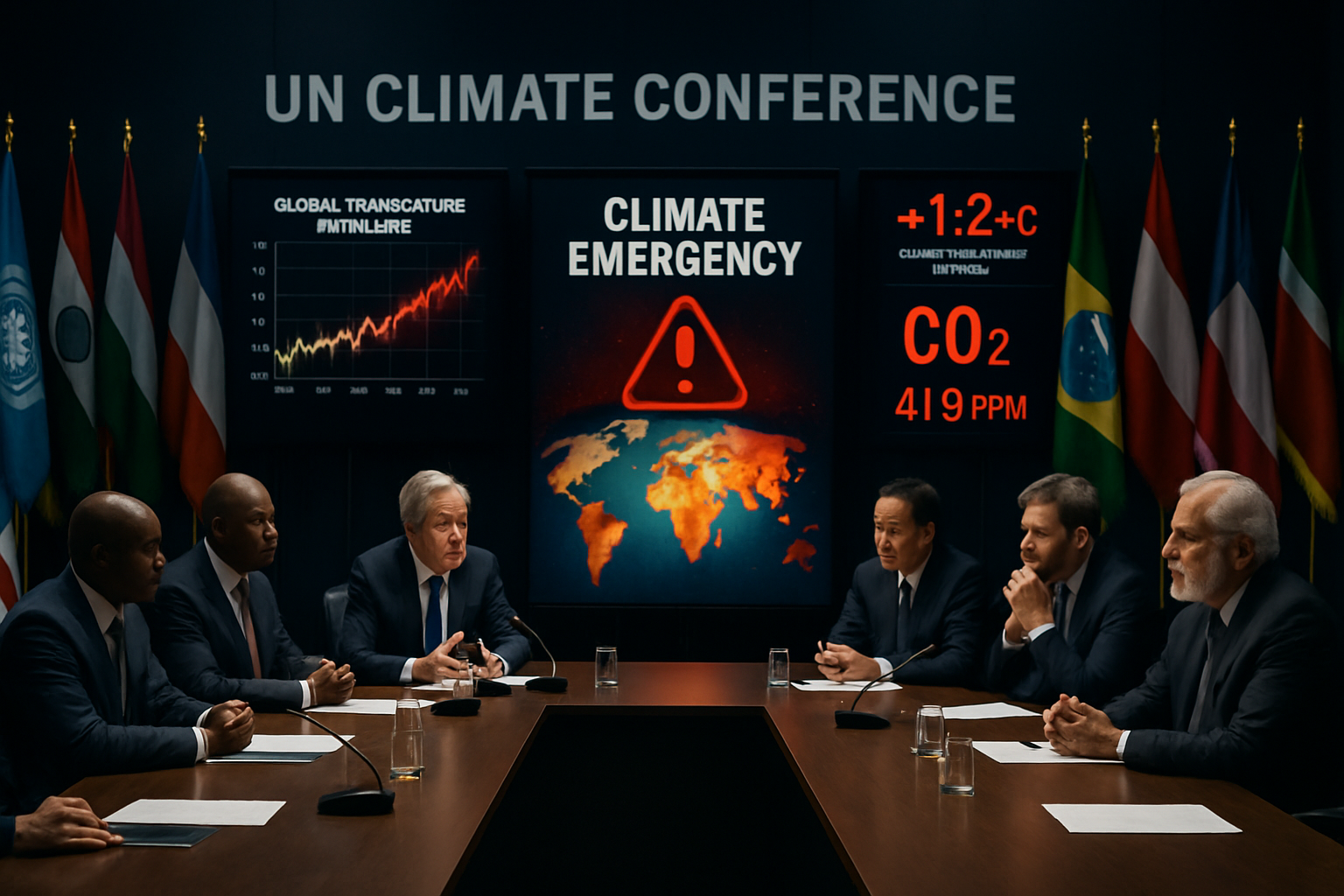 UN Declares Global Climate Emergency as Planet Enters Critical Phase with Record 22 Consecutive Months Above 1.5°C