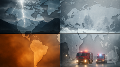 Global Weather Crisis: Multiple Nations Battle Simultaneous Climate Extremes as Record Warming Continues