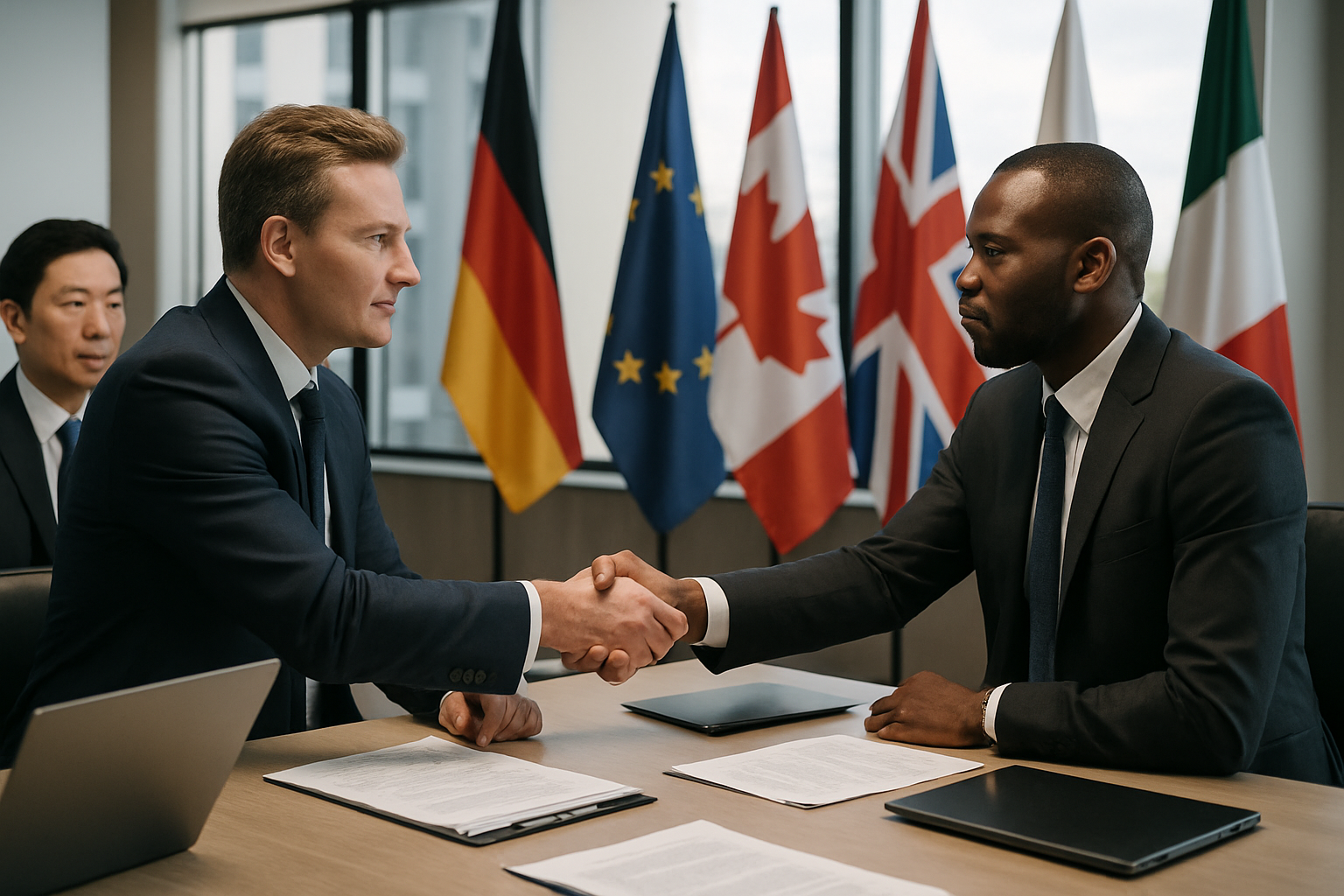 Global Corporate Giants Forge Strategic Alliances Across Technology, Healthcare, and Sustainable Development Sectors