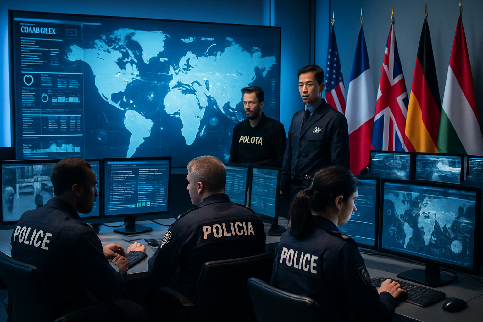 Global Crime Enforcement Crisis: Ten Nations Battle Sophisticated Criminal Networks Challenging Democratic Institutions