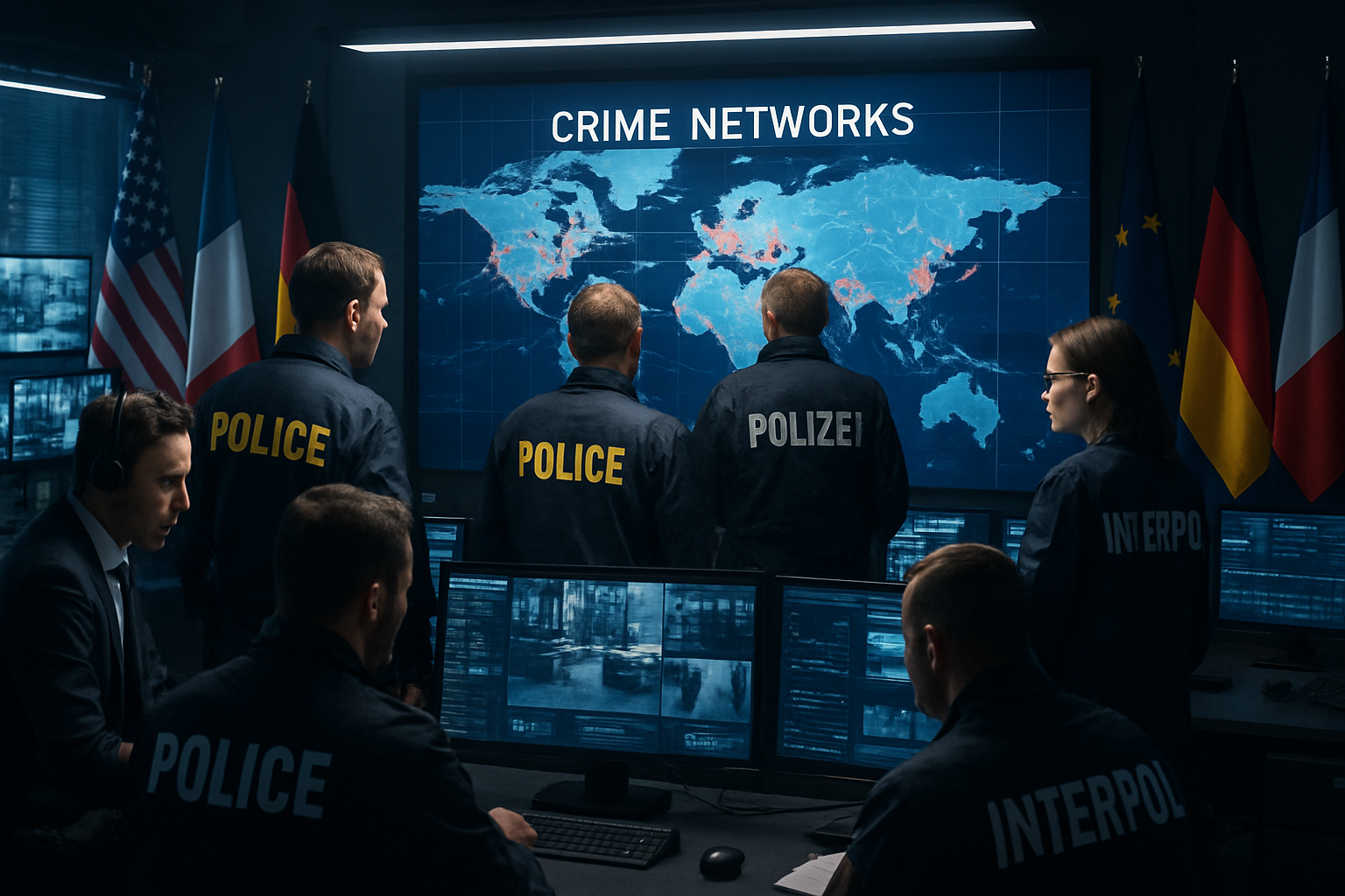 Global Crime Networks Face Unprecedented Law Enforcement Coordination as International Operations Disrupt Trafficking and Corruption