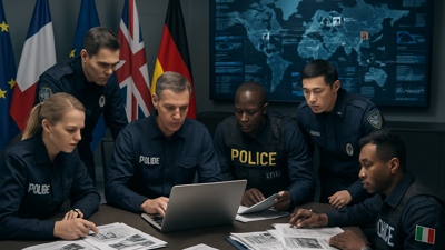 Global Crime Networks Face Unprecedented International Law Enforcement Crackdown