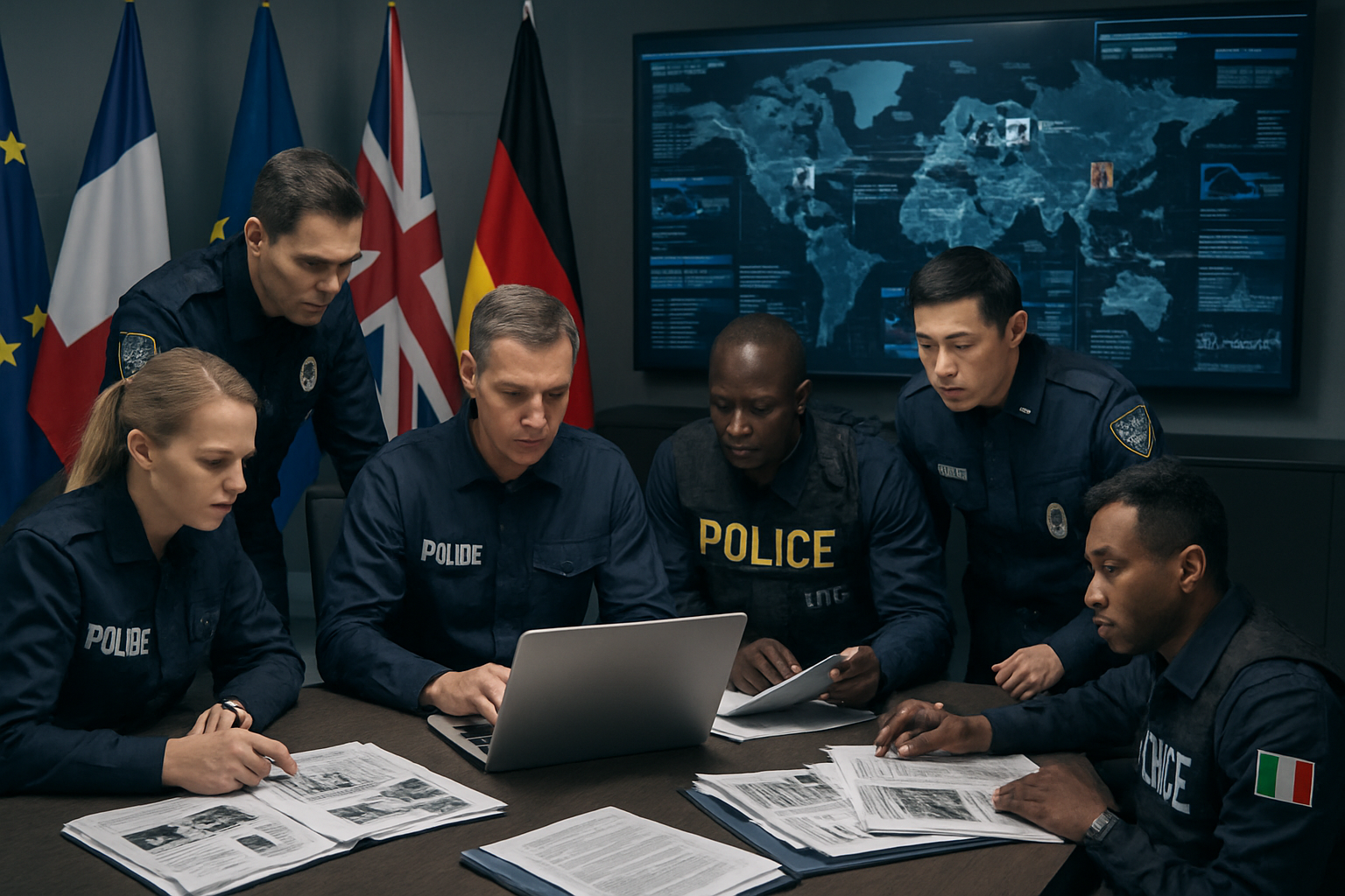 Global Crime Networks Face Unprecedented International Law Enforcement Crackdown