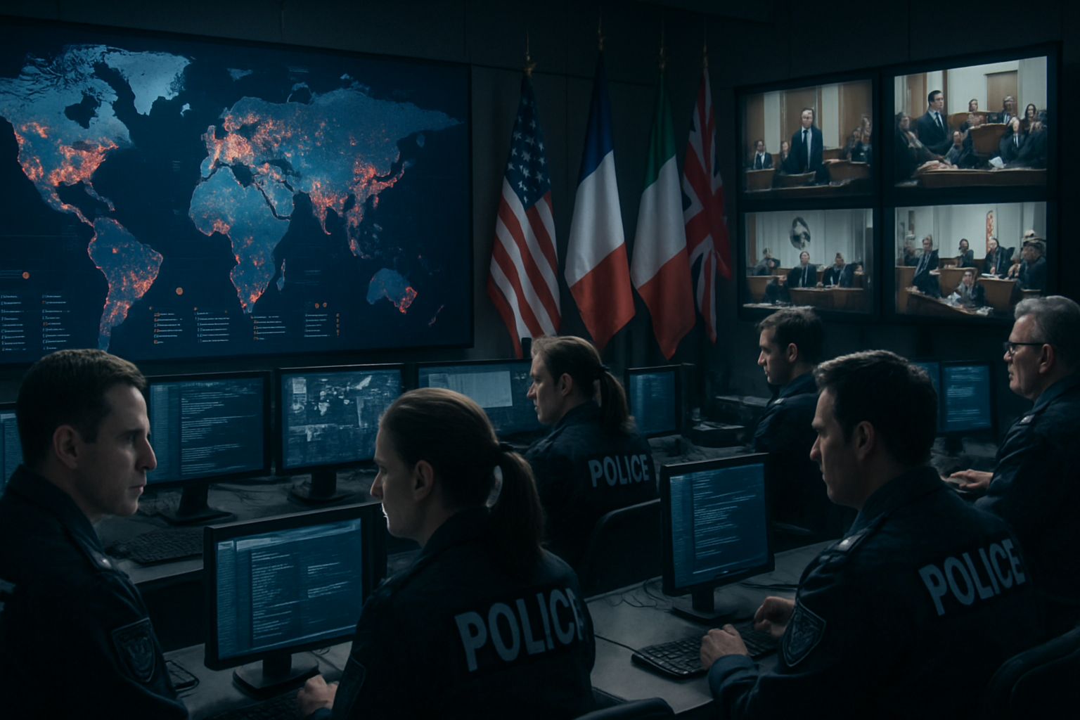 Global Crime Wave Exposes Legal System Crisis as International Law Enforcement Struggles