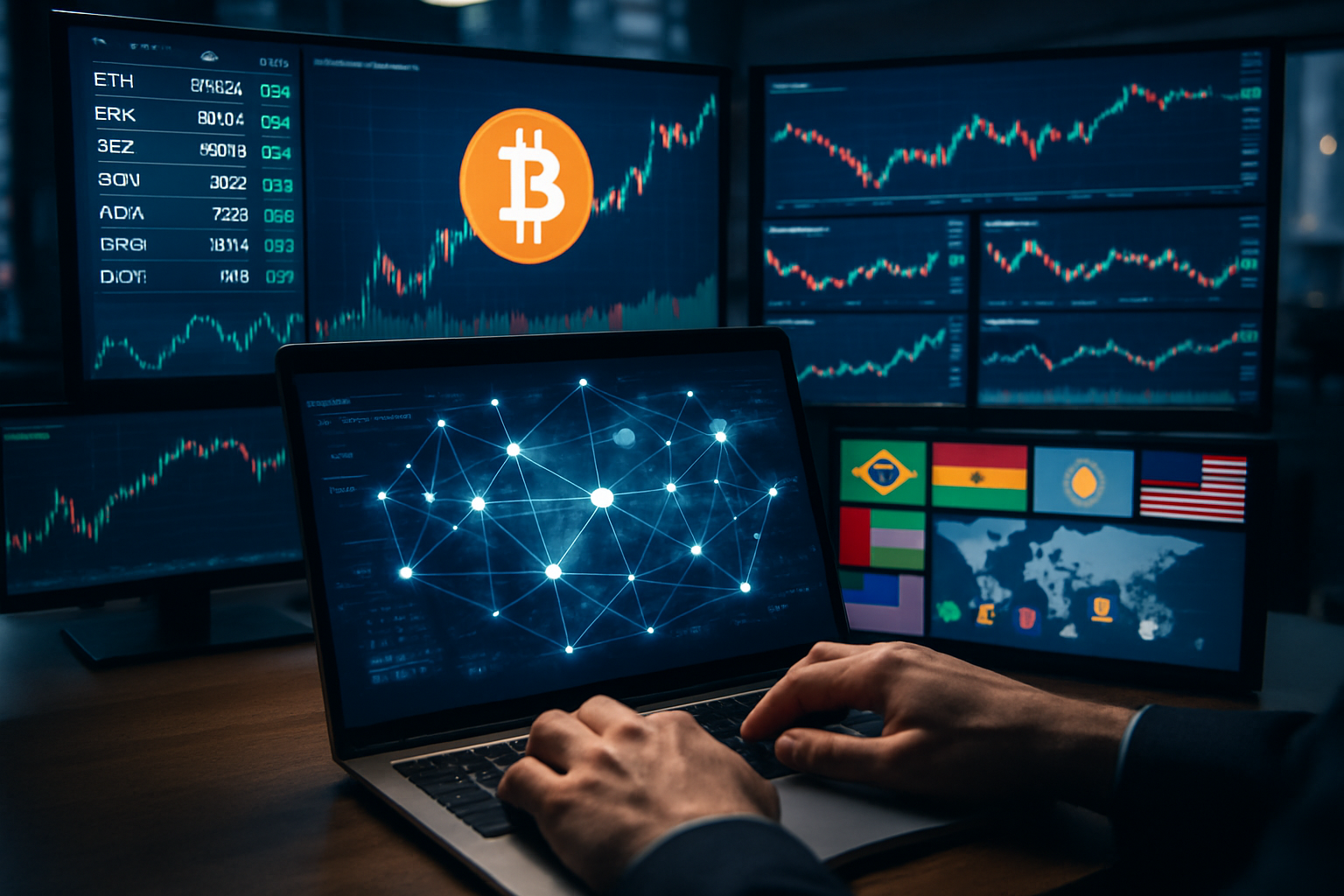 Global Cryptocurrency Crisis Deepens as Regulatory Crackdowns Intensify Across Four Continents