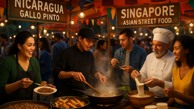 Global Culinary Renaissance Takes Shape: From Nicaragua's Gastronomic Festivals to Singapore's Elite Dining
