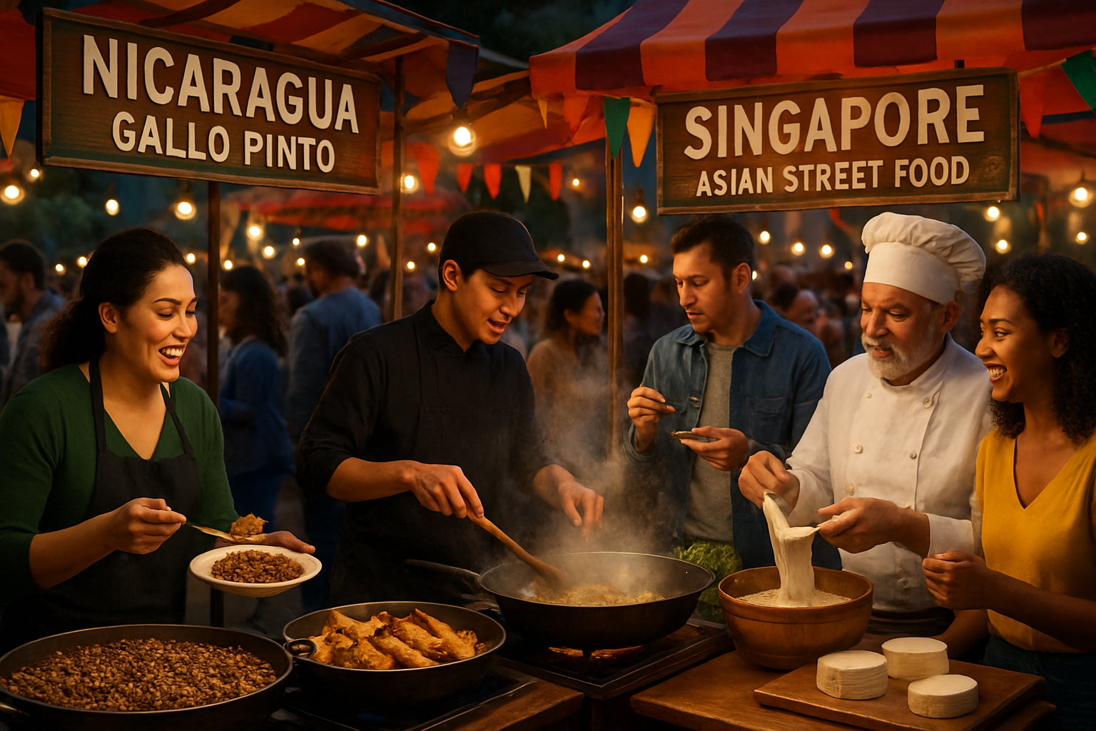 Global Culinary Renaissance Takes Shape: From Nicaragua's Gastronomic Festivals to Singapore's Elite Dining