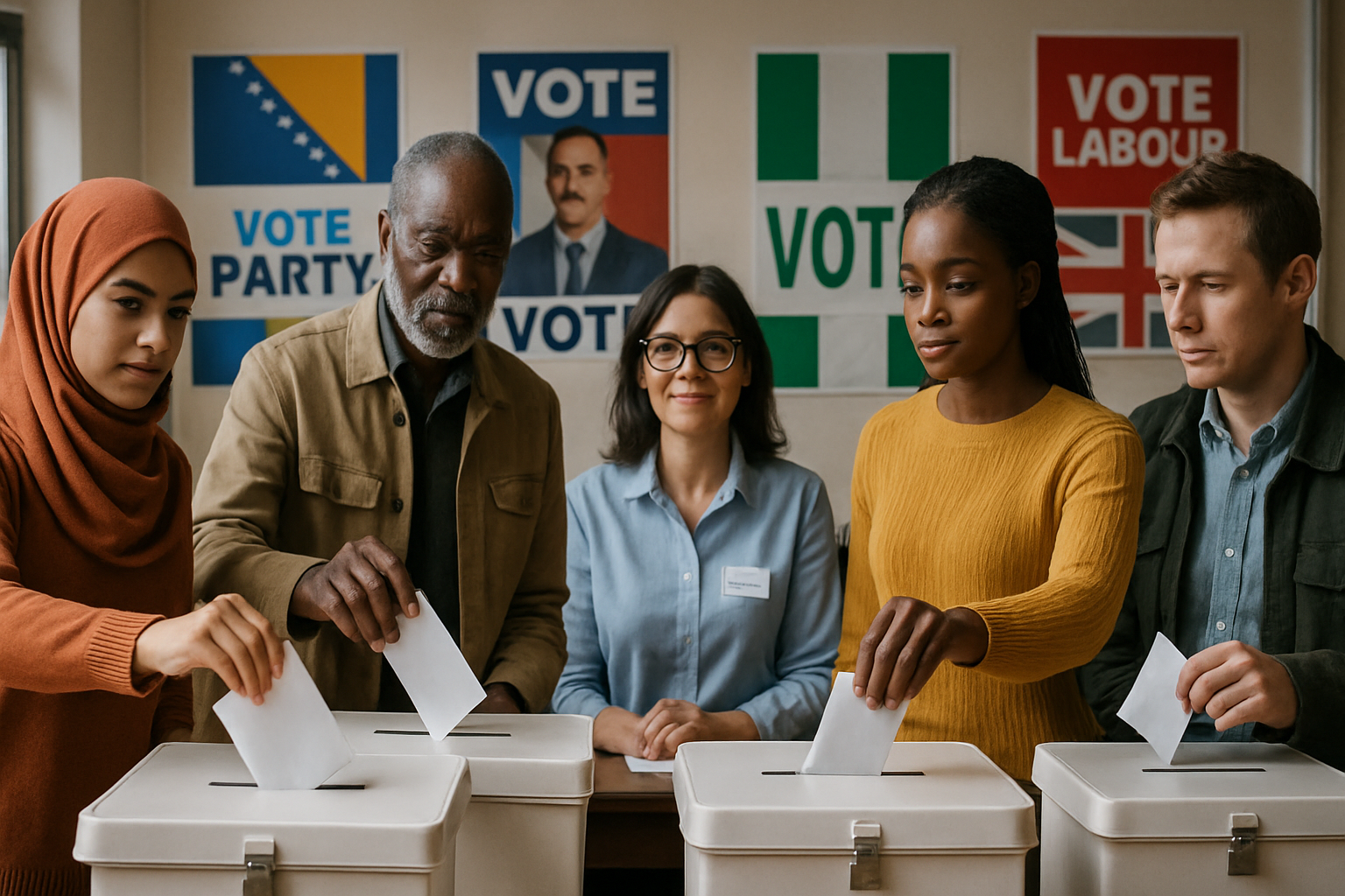 Global Democratic Crossroads: Political Upheaval Shapes Electoral Landscape Across Four Nations