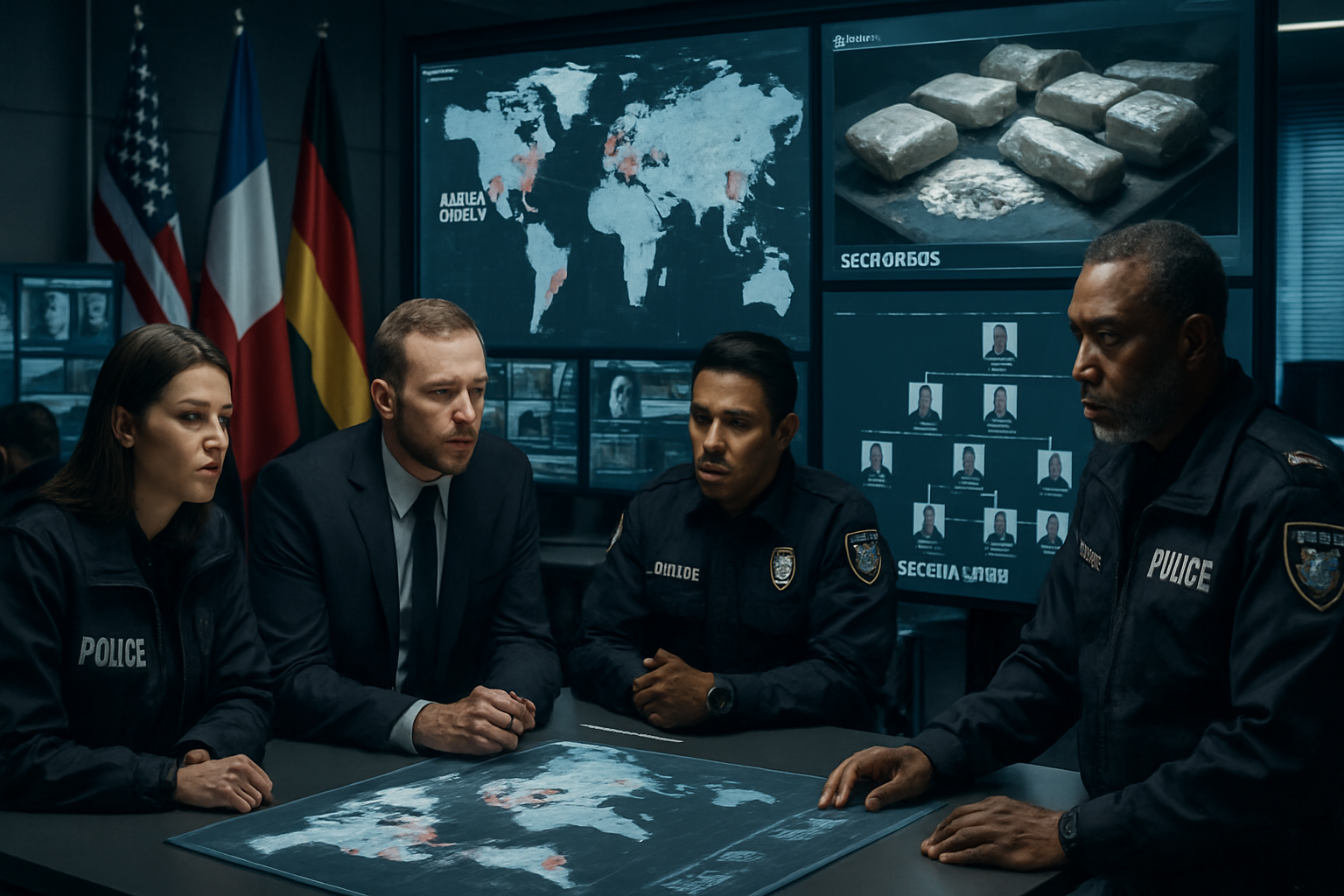 International Drug Networks Face Major Disruption as Global Arrests Target Cartel Leaders and Criminal Organizations