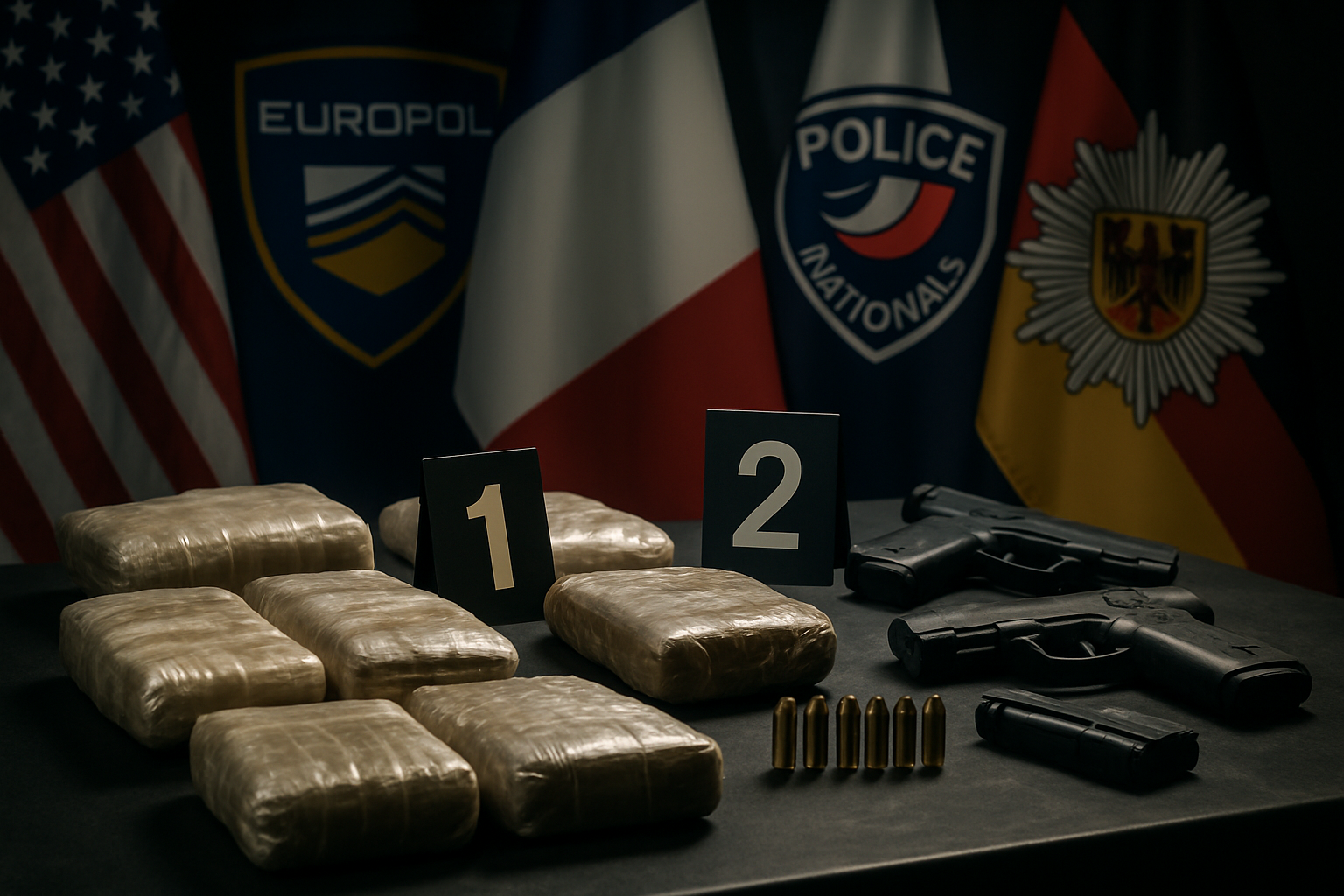 International Drug Networks Crumble Under Coordinated Global Enforcement Blitz