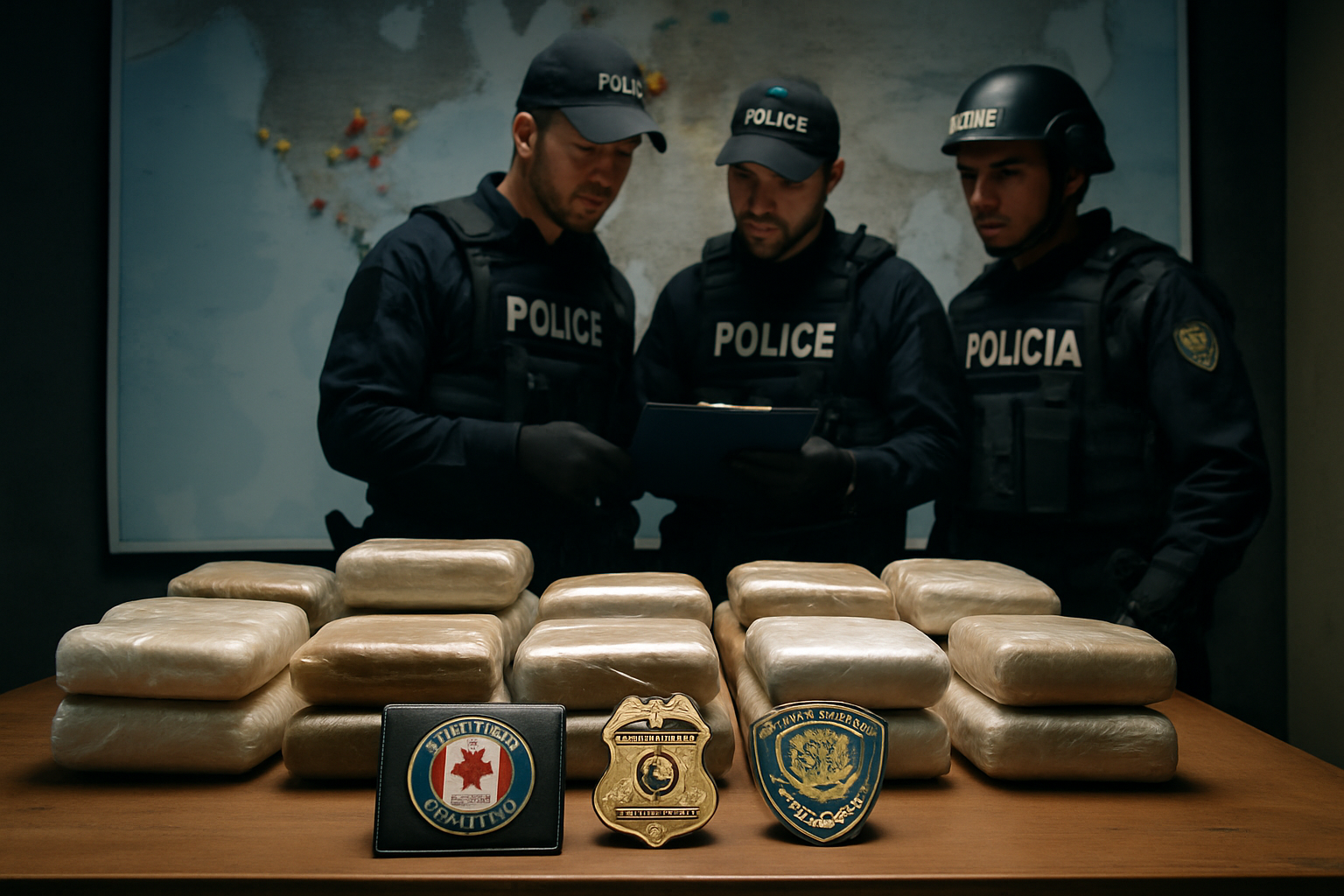 Global Drug Enforcement Operations Deliver Major Blows to International Criminal Networks