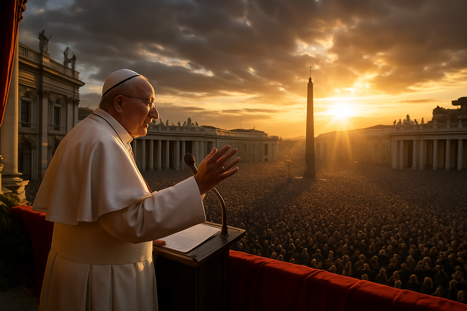 Pope Leo Condemns Global "Brutality" in First Easter Address as Churches Worldwide Hold Solemn Observances