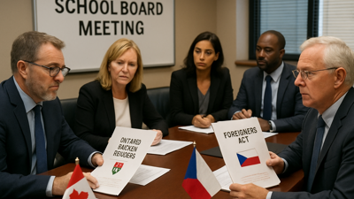 Global Educational Reforms Reshape Governance: Ontario Caps School Trustees as Czech Republic Restricts Non-EU Family Access