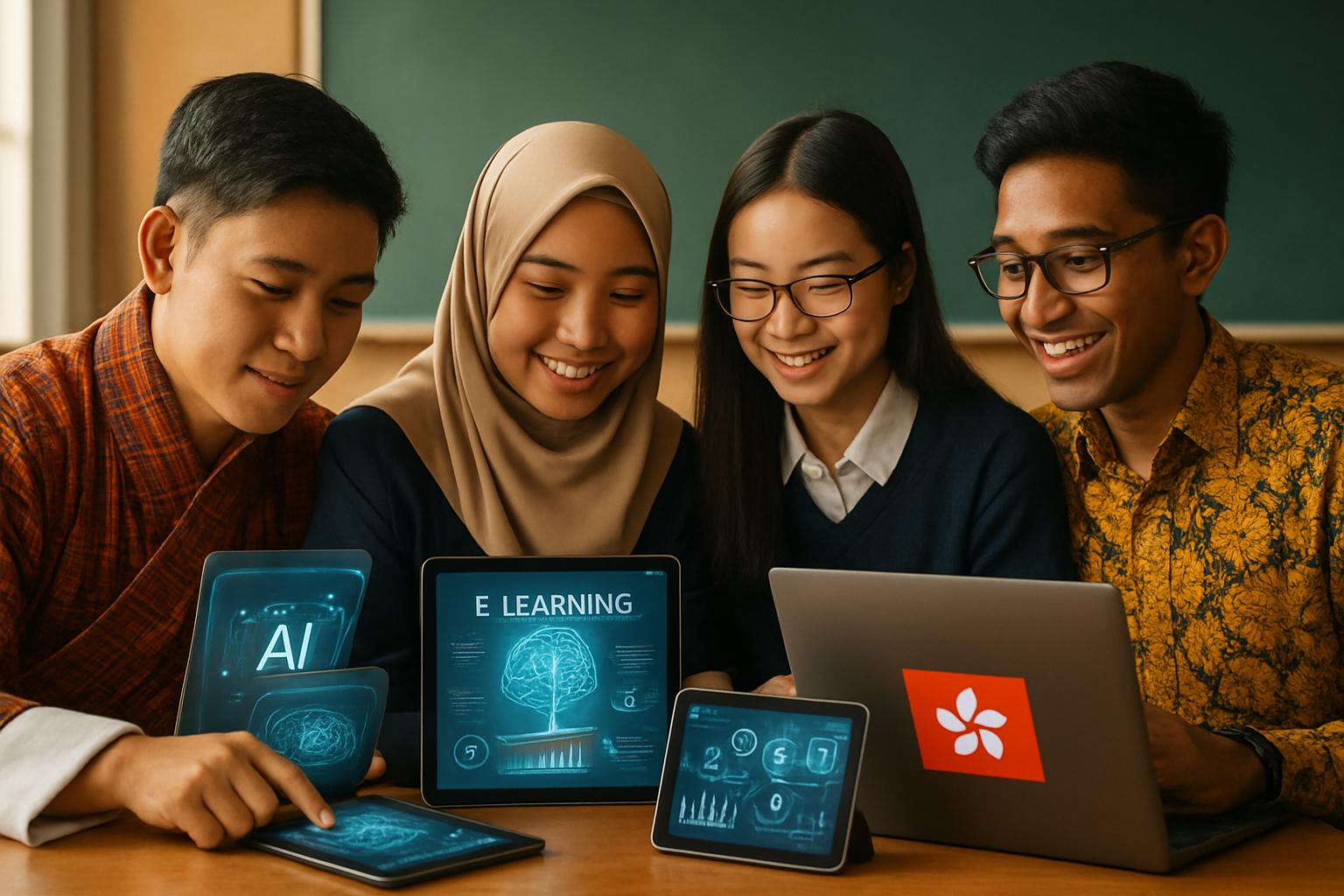 Global Educational Revolution: Three Nations Lead AI Integration and Cultural Preservation in Learning Systems