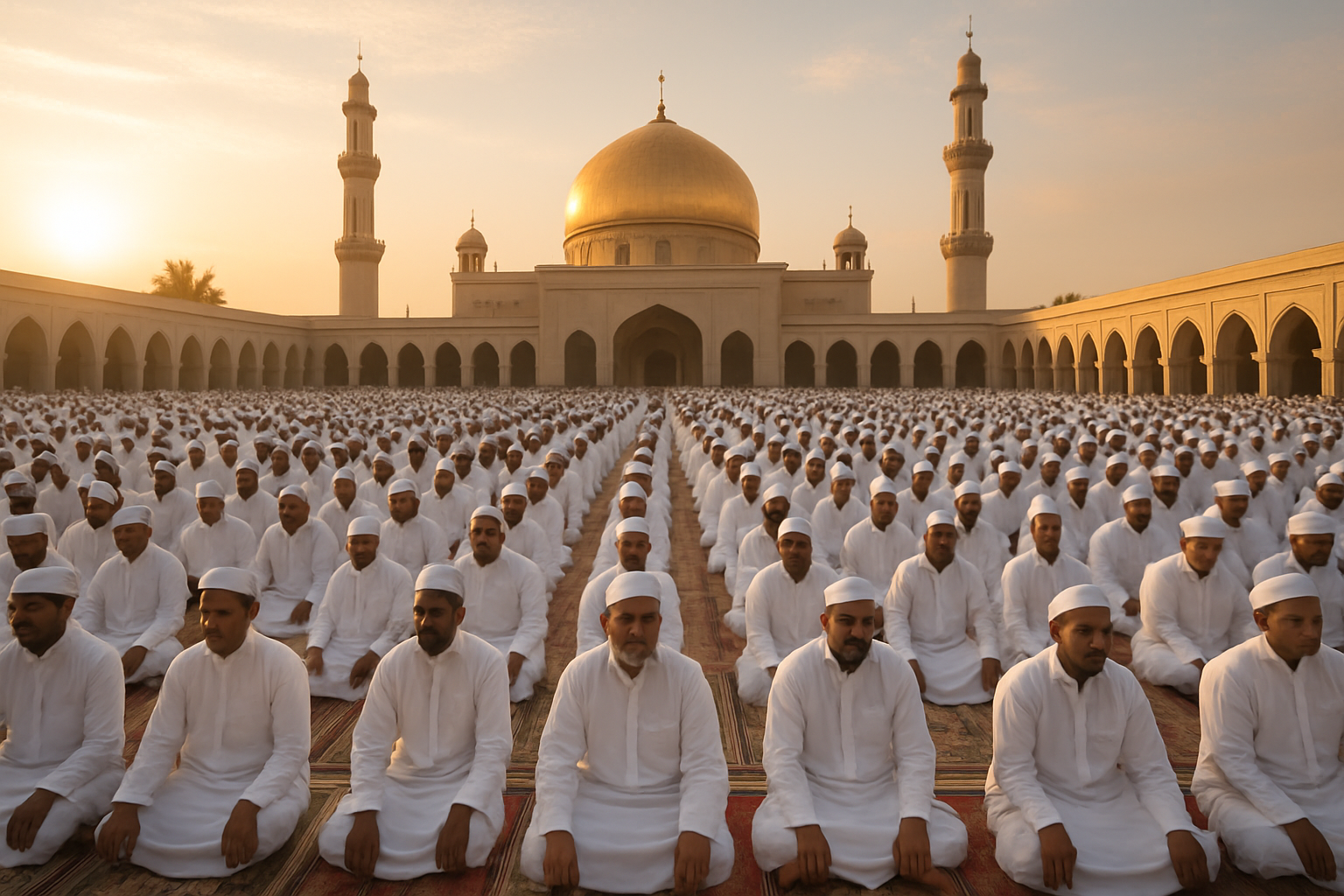 Muslims Worldwide Celebrate Eid al-Fitr Amid Regional Tensions and Calls for Peace