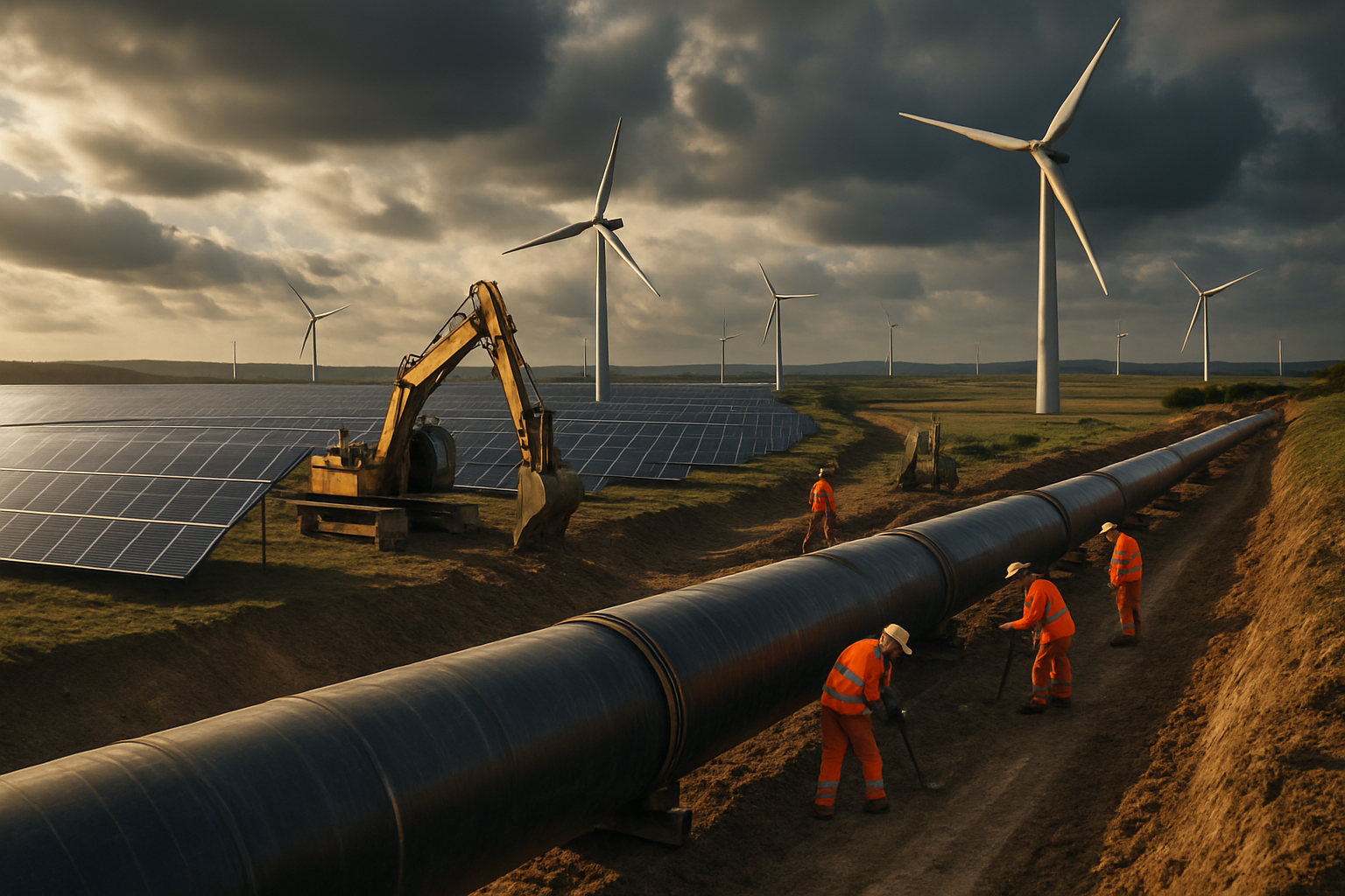 Global Energy Corridors Accelerate as Nations Advance Green Infrastructure Projects