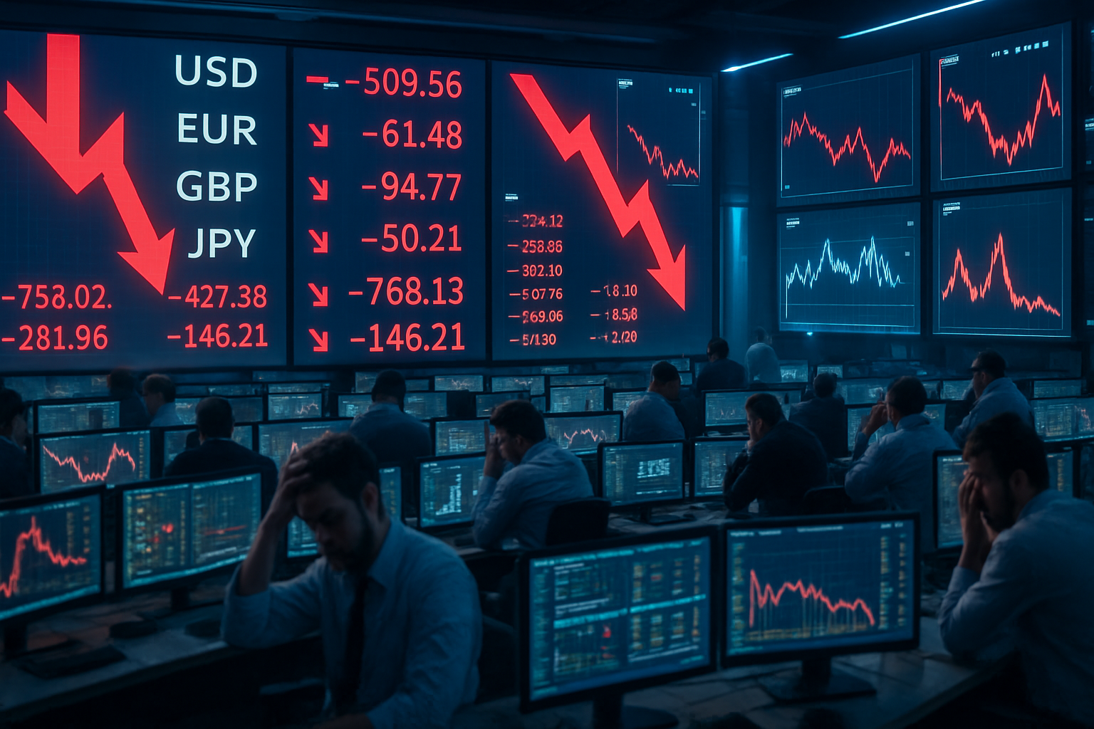 Global Markets Tumble as Energy Crisis Creates Unprecedented Economic Turbulence