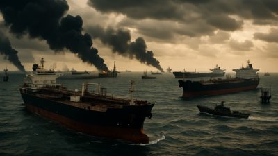 Global Energy Crisis as Brent Crude Surges Past $80 on Middle East Conflict