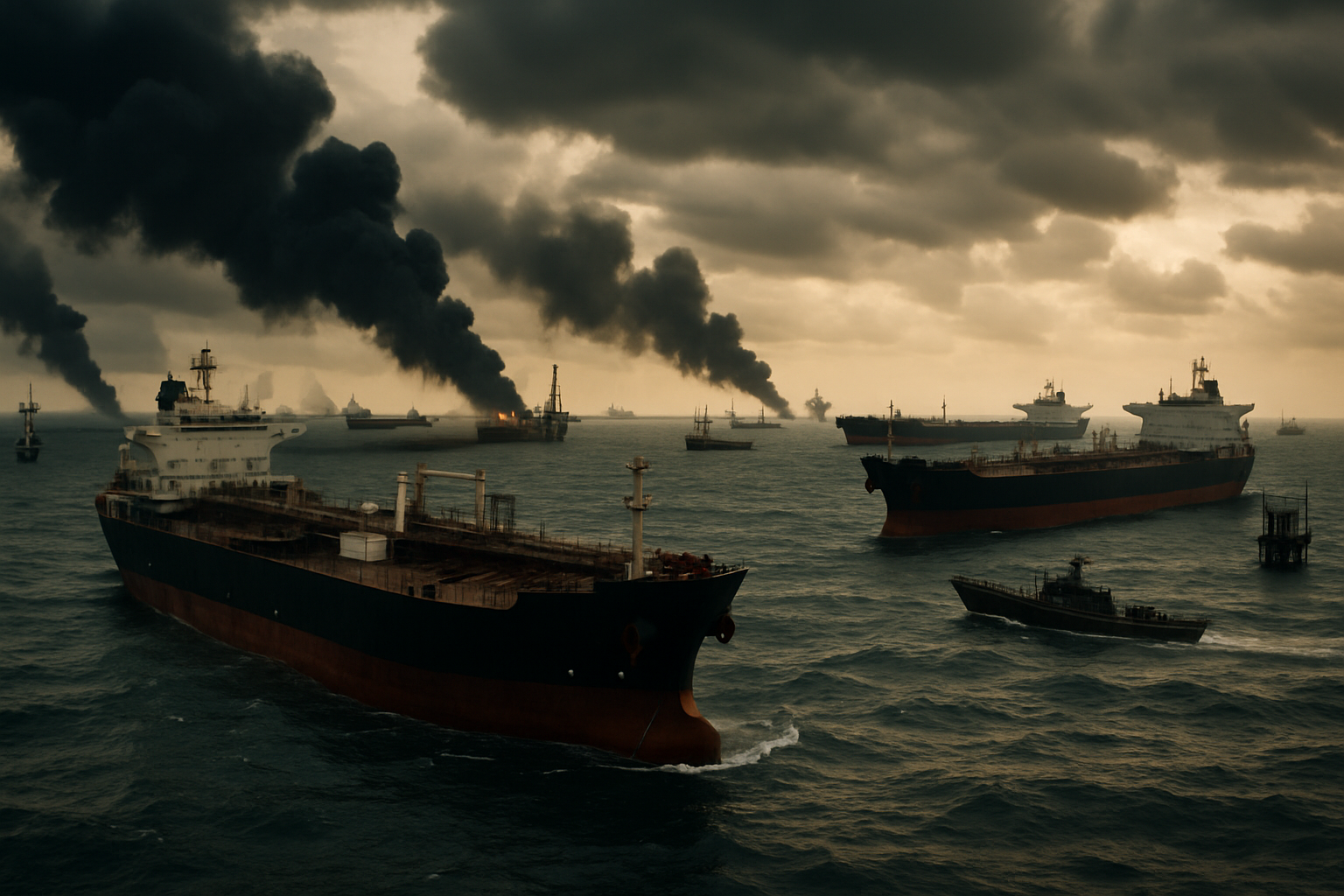 Global Energy Crisis as Brent Crude Surges Past $80 on Middle East Conflict