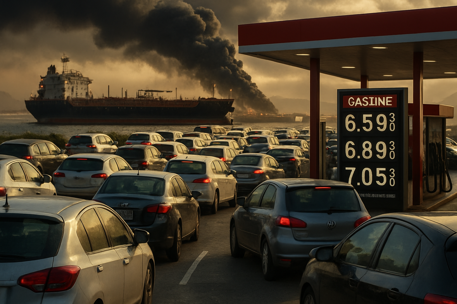 Global Energy Crisis: Middle East War Triggers Worldwide Fuel Shortages and Economic Disruption