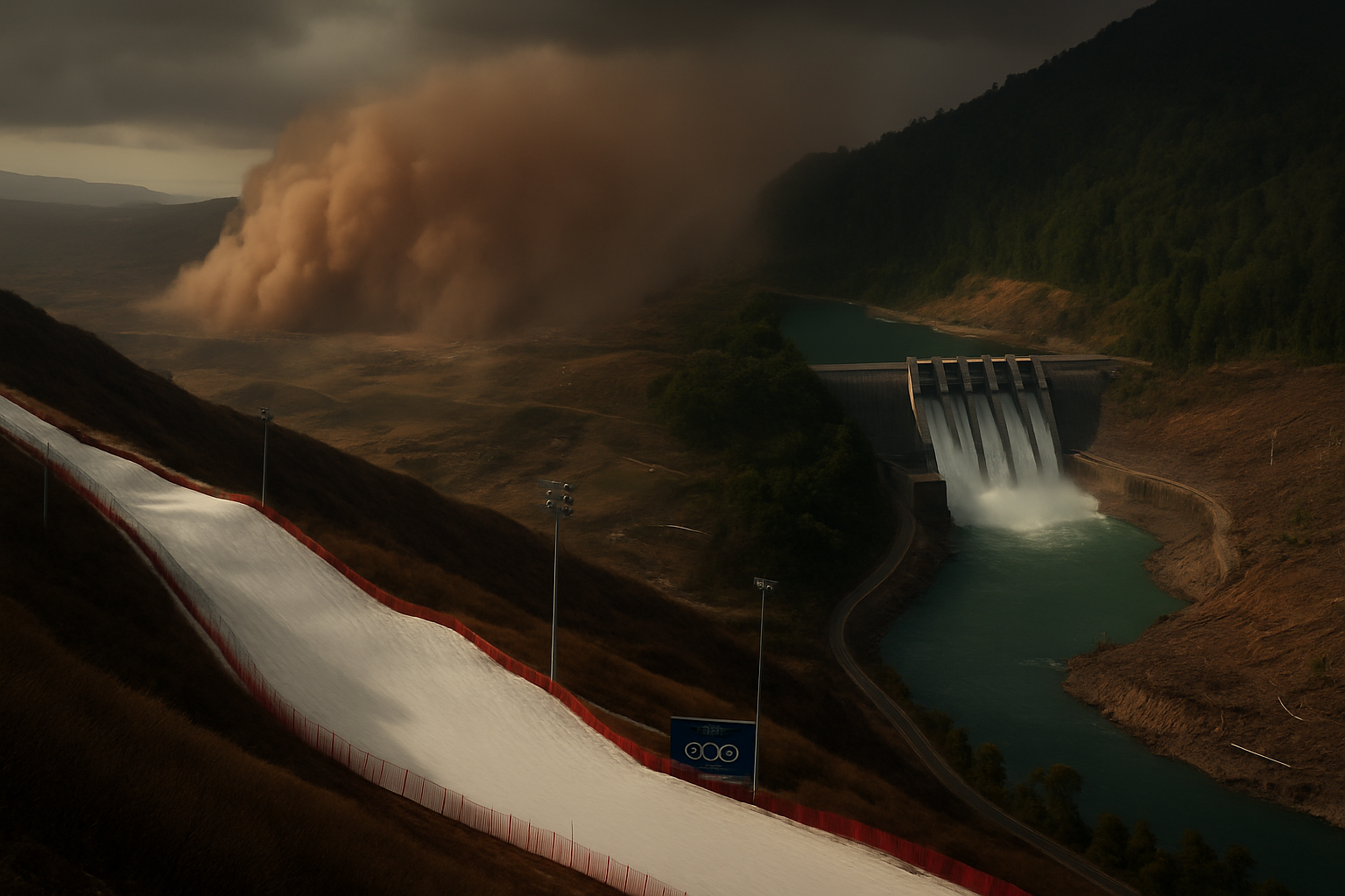 Global Environmental Crisis Deepens as Olympic Host Nations Face Air Quality Warnings and Infrastructure Threats