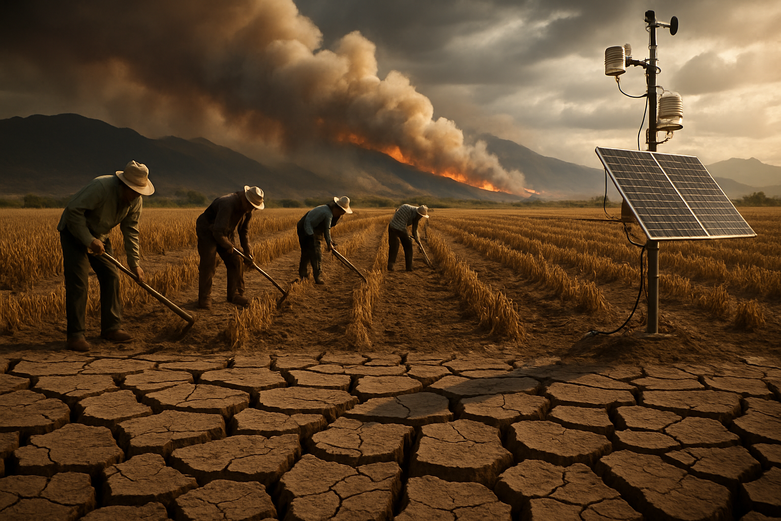 Global Environmental Crisis Intensifies as Climate Challenges Threaten Food Security and Agricultural Survival