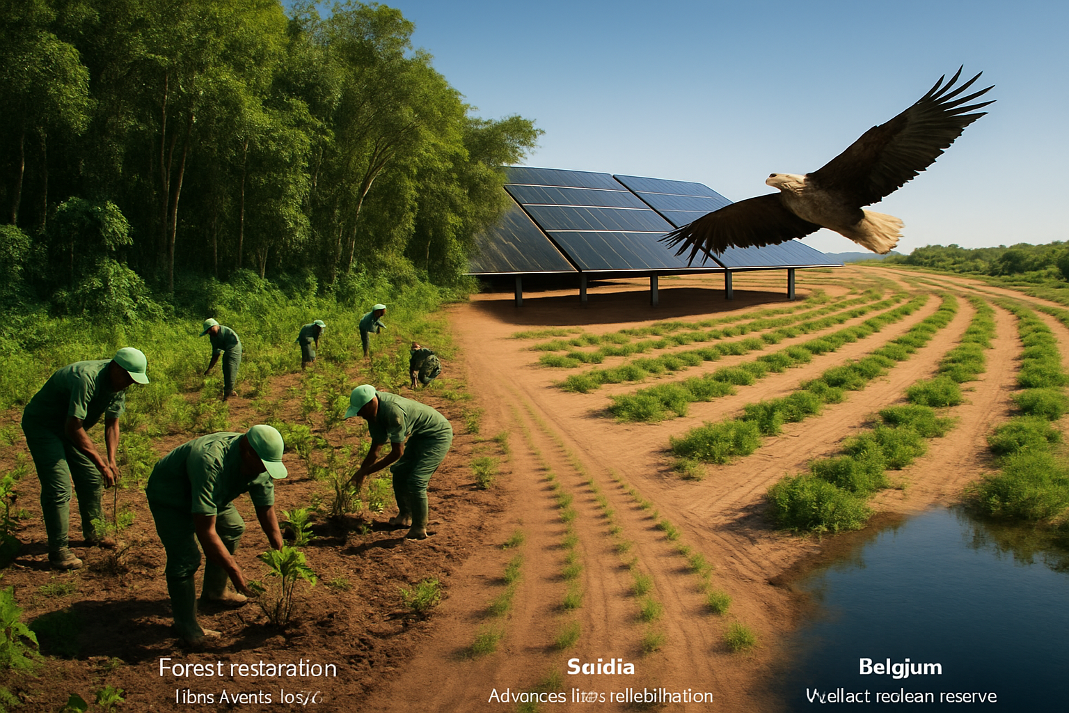 Global Environmental Conservation Initiatives Accelerate Amid Climate Crisis: Saudi Arabia, Gabon, and Belgium Lead Historic Protection Surge