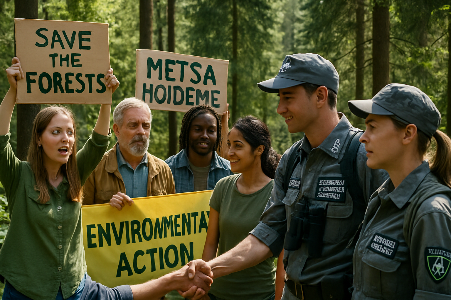 Global Environmental Conservation Movement Gains Momentum as Forest Demonstrations Spread Across Europe