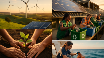 Global Environmental Conservation Surge Emerges Across Four Nations Amid Climate Crisis