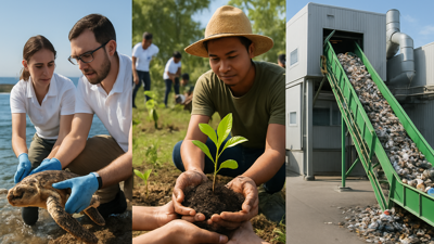 Global Environmental Conservation Surge: Marine Protection Laws, Forest Programs, and Waste Innovation Transform Three Nations