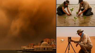 Global Environmental Crisis Reaches Critical Threshold: From Sahara Dust Storms to Wildlife Conservation Renaissance