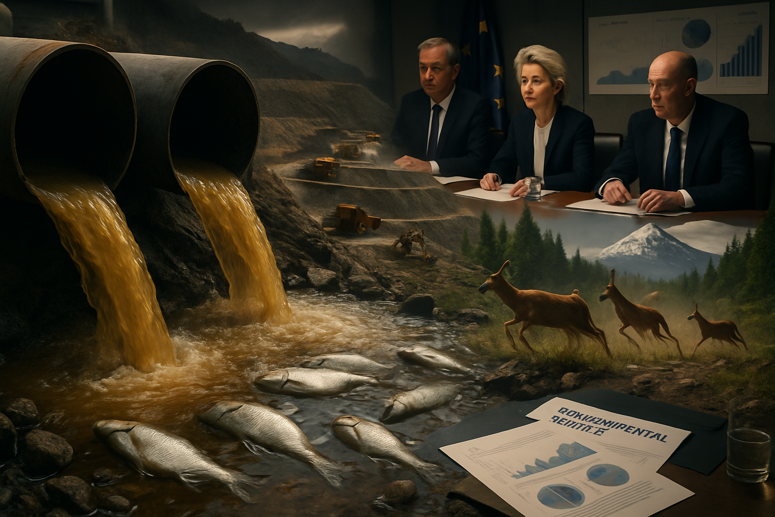 Environmental Crisis Convergence: Water Contamination, Mining Pollution, and Climate Action Collide Across Continents