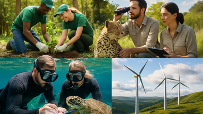 Environmental conservation efforts worldwide