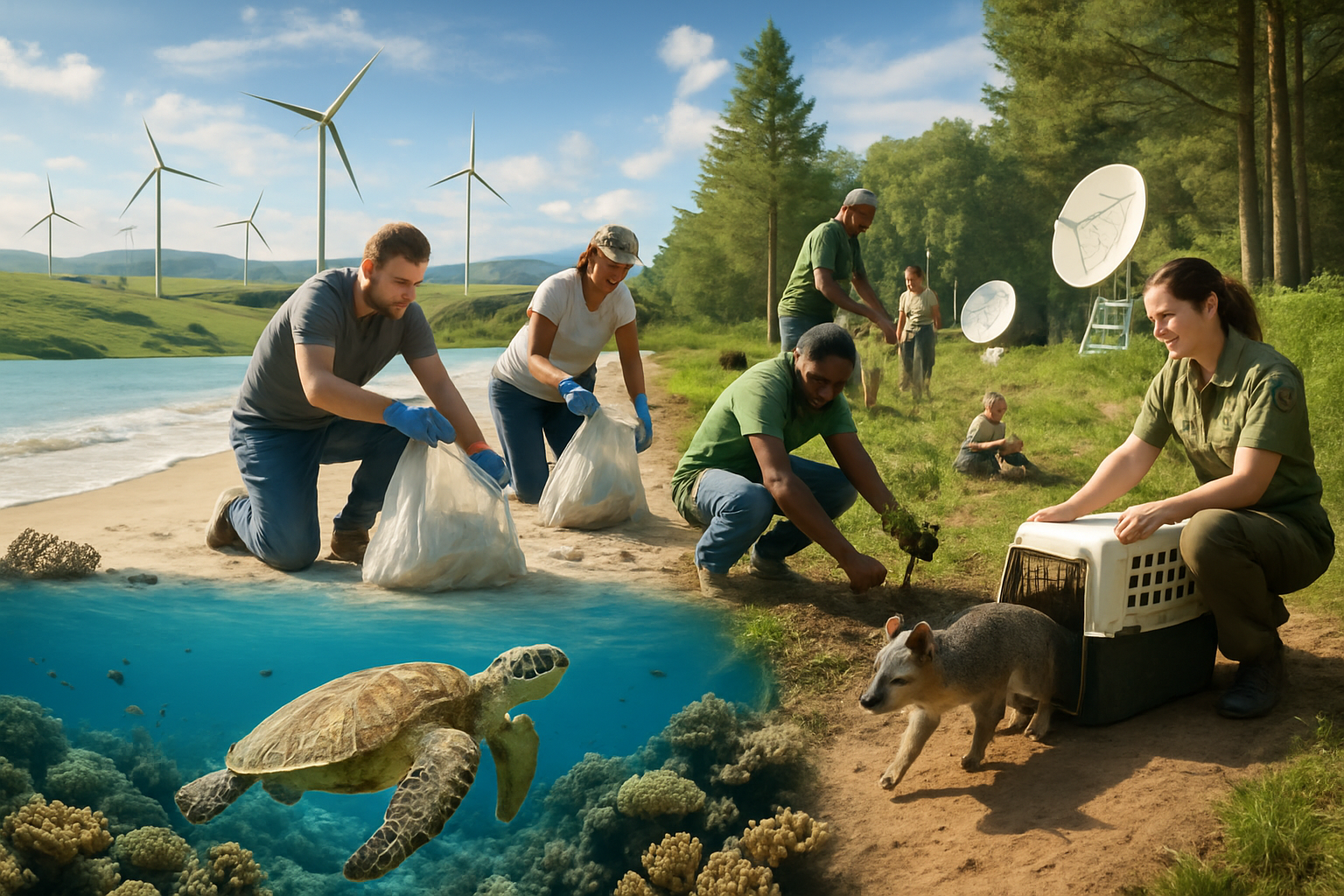 Global Environmental Protection Surge: Nations Unite for Climate Action as Earth Faces Historic Warming Streak