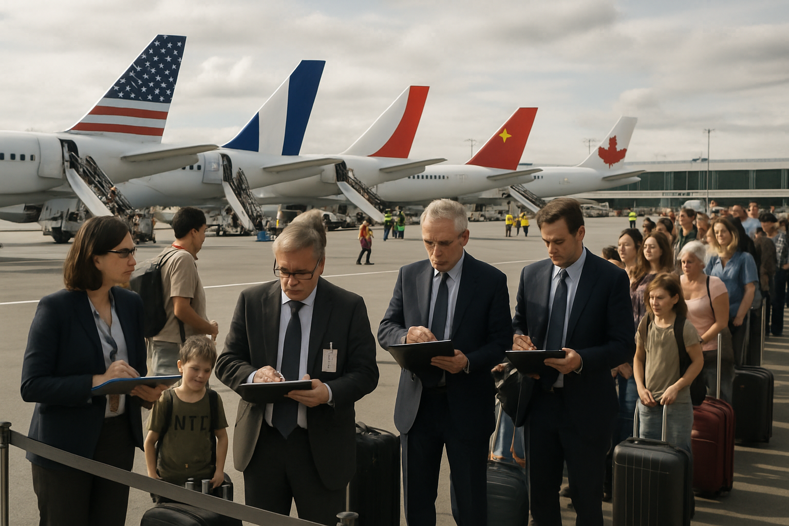 Global Evacuation Operations Underway as Nations Extract Citizens from Middle East Crisis Zones