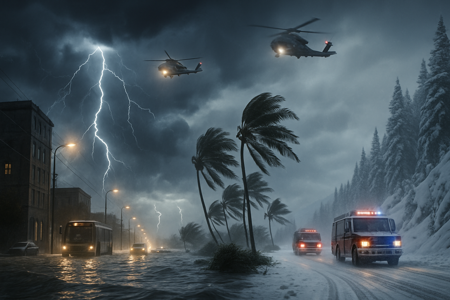 Global Weather Crisis Deepens: Eight Nations Battle Simultaneous Extreme Events as Climate Emergency Escalates