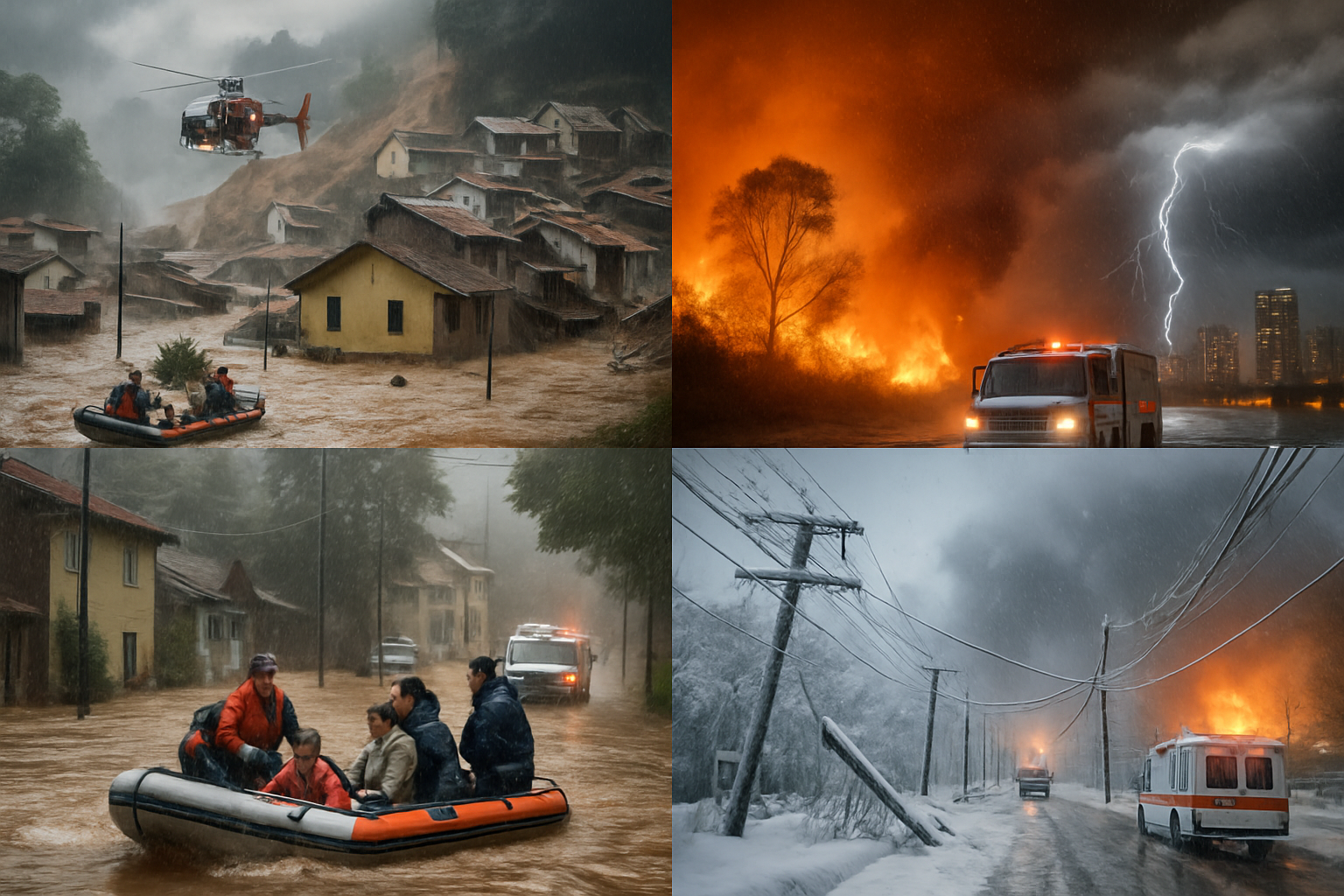Global Extreme Weather Crisis Intensifies as Multiple Continents Battle Simultaneous Disasters