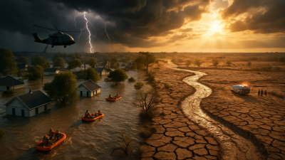 Global Weather Crisis Intensifies: Four Nations Battle Simultaneous Extreme Weather Disasters