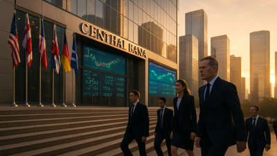 Global Financial Institutions Navigate Complex Economic Landscape Amid Central Bank Policy Divergence