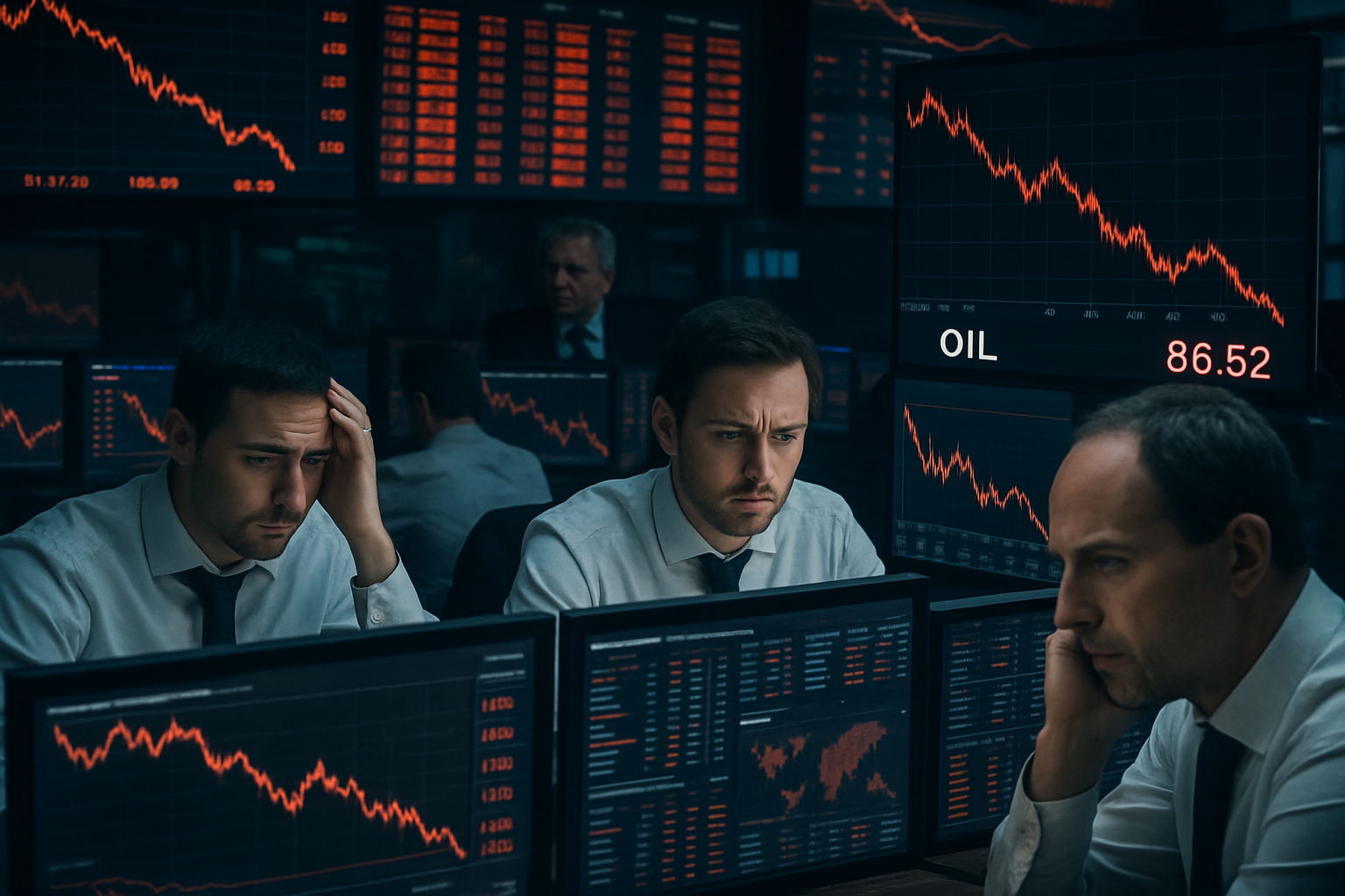 Global Financial Markets Plunge as Iran War Crisis Drives Oil Above $100 for First Time Since 2022