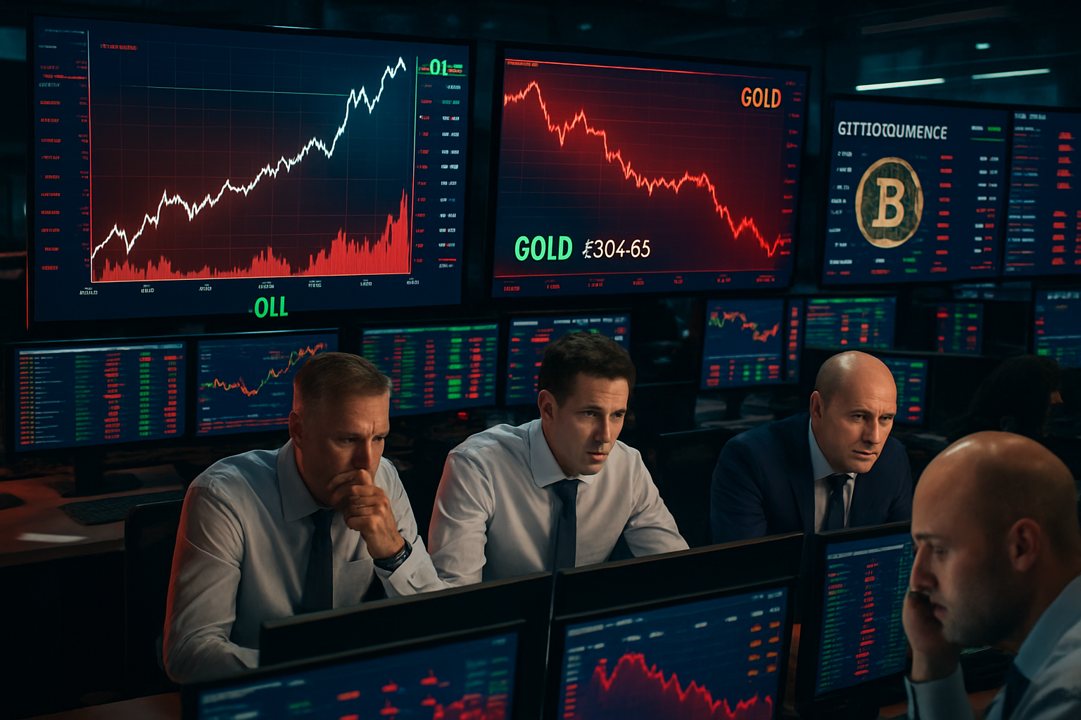 Global Financial Markets Plunge as Geopolitical Tensions Drive Historic Oil and Gold Price Volatility