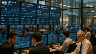 Global Financial Markets Show Mixed Performance as Some Countries Experience Bond Recovery Amid Currency and Debt Challenges