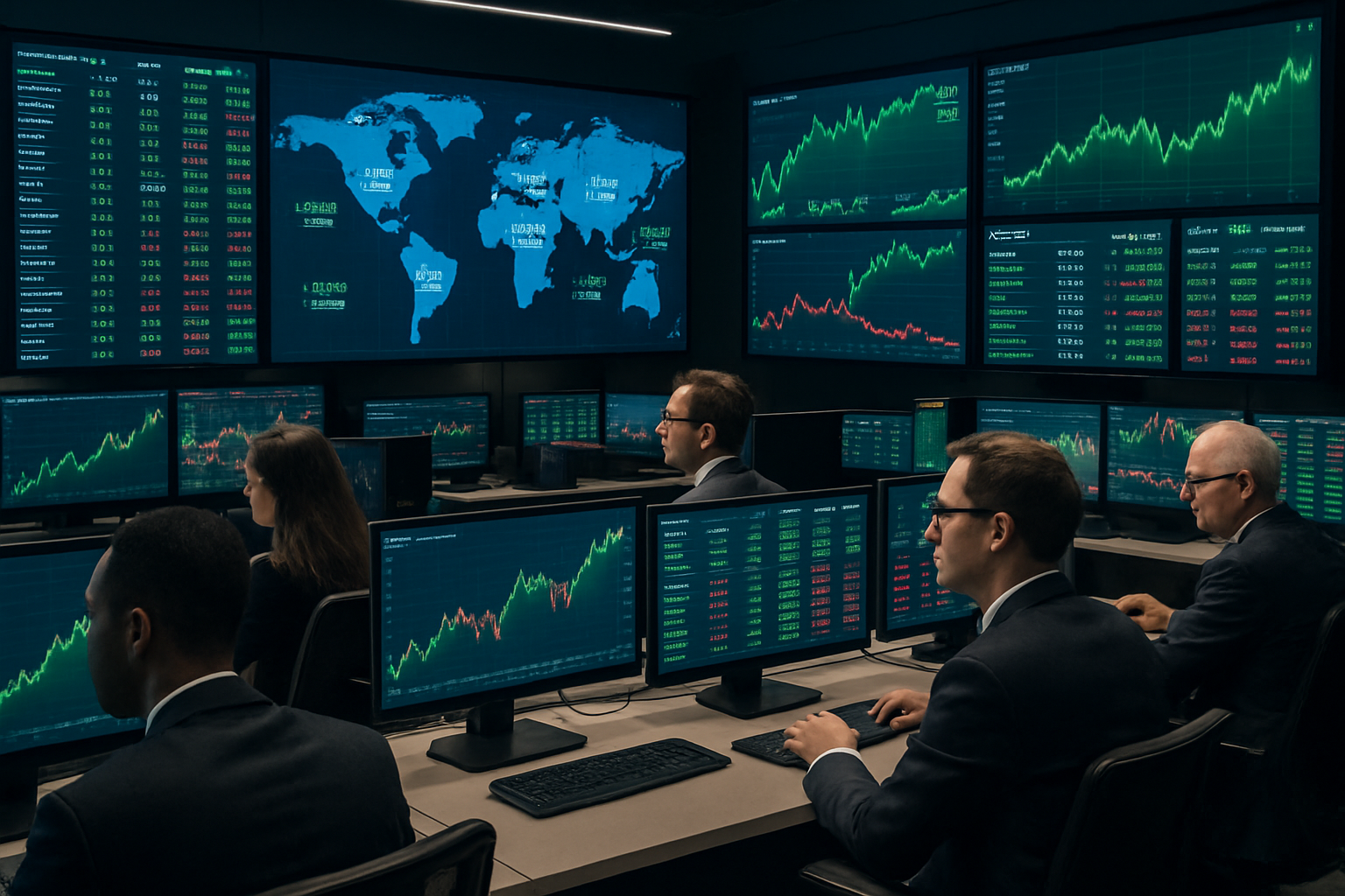 Global Financial Markets Show Mixed Signals as Banking Sector Reports Strong Performance