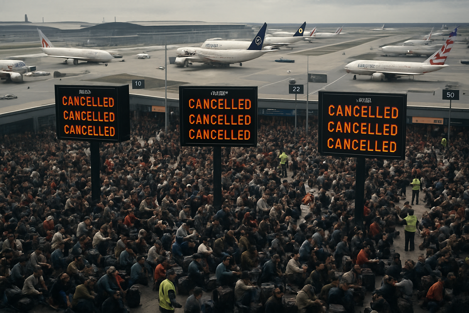 Global Aviation Crisis: Thousands of Flights Cancelled as Middle East Conflict Creates Worst Travel Chaos Since COVID-19