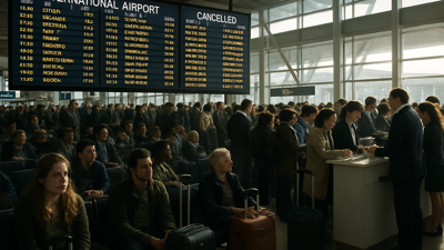 Global Aviation Crisis as Middle East Conflict Triggers Worldwide Flight Cancellations