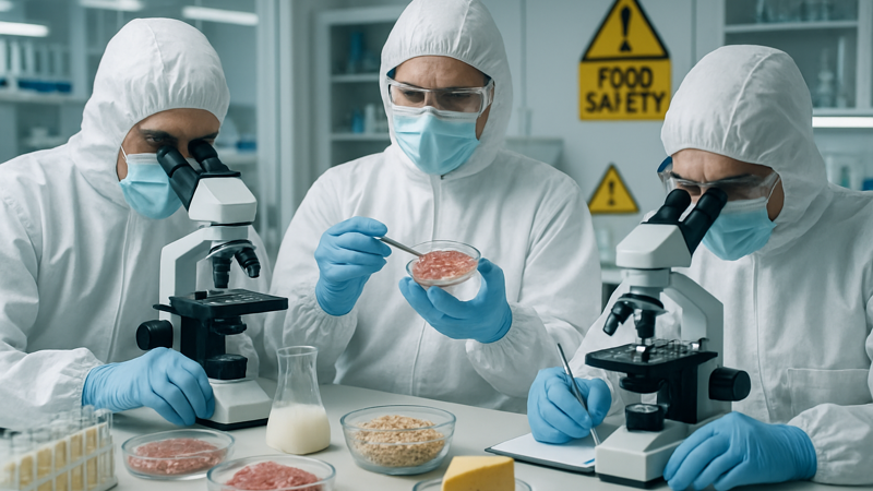 Food safety laboratory testing