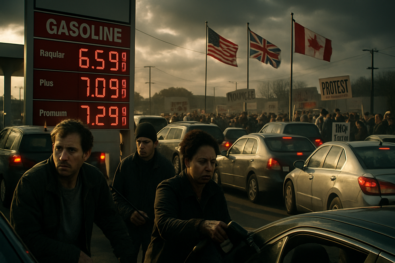 Global Fuel Crisis Sparks Mass Protests and Government Relief Measures as Economic Impact Spreads Worldwide