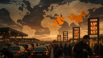 Global Fuel Crisis Erupts as Governments Rush Emergency Measures Amid Middle East Conflict