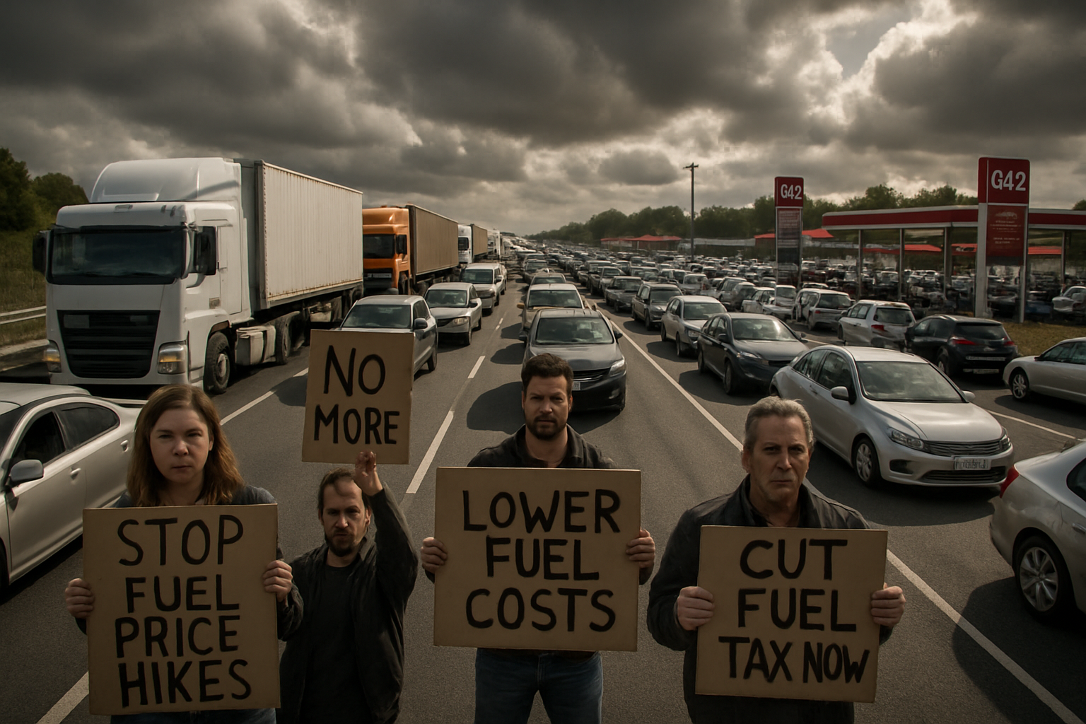 Global Fuel Crisis Sparks Massive Protests as Iran Conflict Enters Second Month